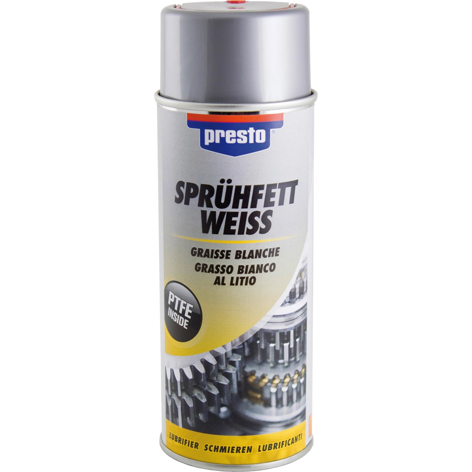 E-shop Presto Mazací tuk v spreji 400 ml biely