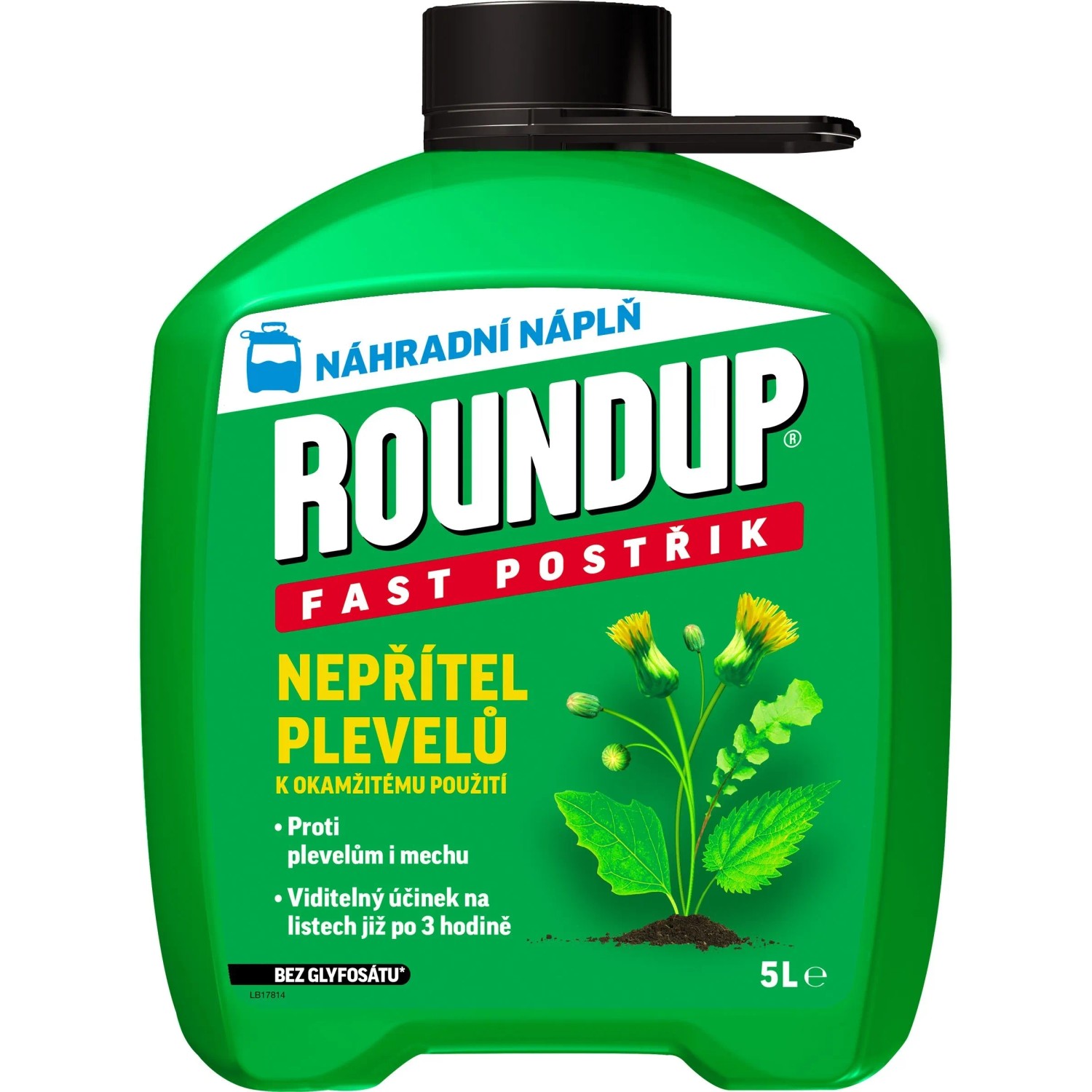 E-shop ROUNDUP FAST Nepriateľ burín postrek náhradná náplň 5 l