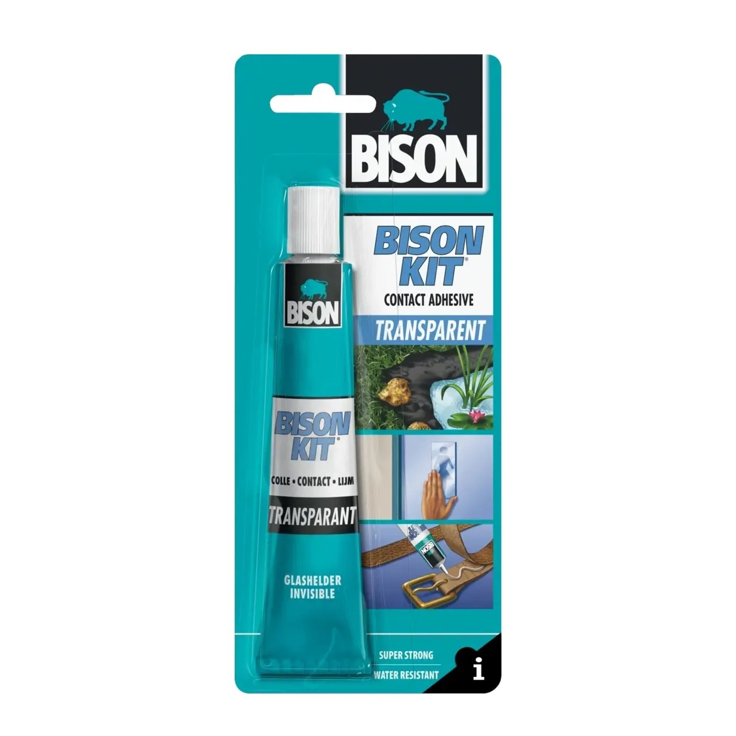 E-shop BISON Univerzálne kontaktné lepidlo BISON Kit Transparent, 50 ml