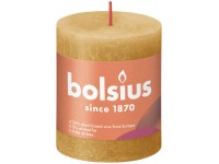 Bolsius Sviečka valcová Rustic Honeycomb Yellow 68 x 80 mm