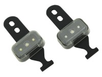 Compass Cyklosvetlo Silicon 2 funkcie , 2 ks