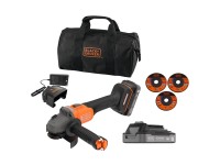 Black+Decker Aku uhlová brúska BCG6L8D2S-QW, 115 mm (2x 2,0Ah)