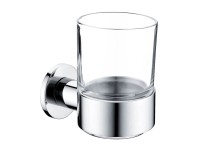 Novaservis Nástenný držiak kefiek Ferro Smile, leštená nerez/sklo Novaservis Nástenný držiak kefiek Ferro Smile, leštená nerez/sklo