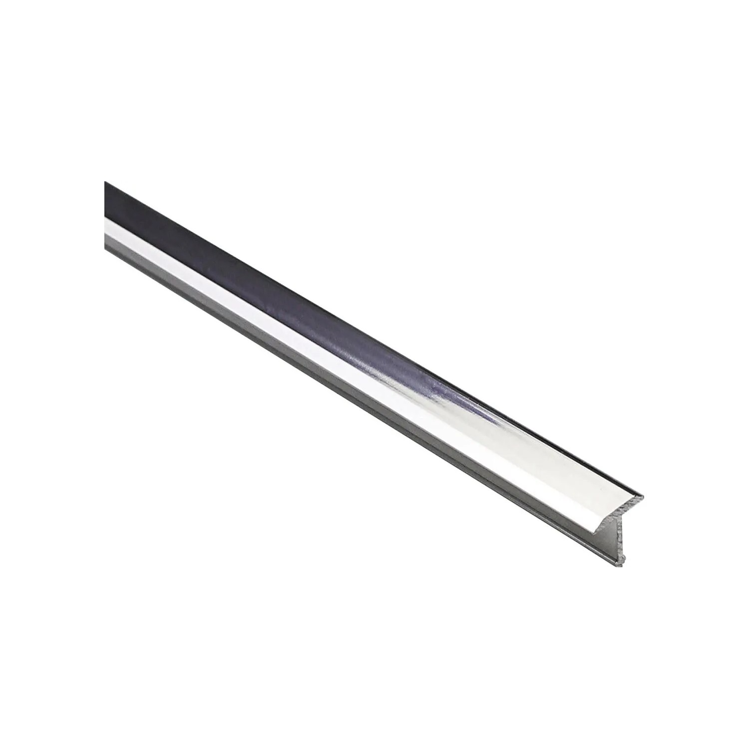 E-shop Arcansas T-Profil hliníkový strieborný eloxovaný leštený 14 x 9 x 2700 mm