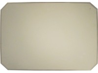 Plech pod kachle pozinkovaný 50 x 65 cm