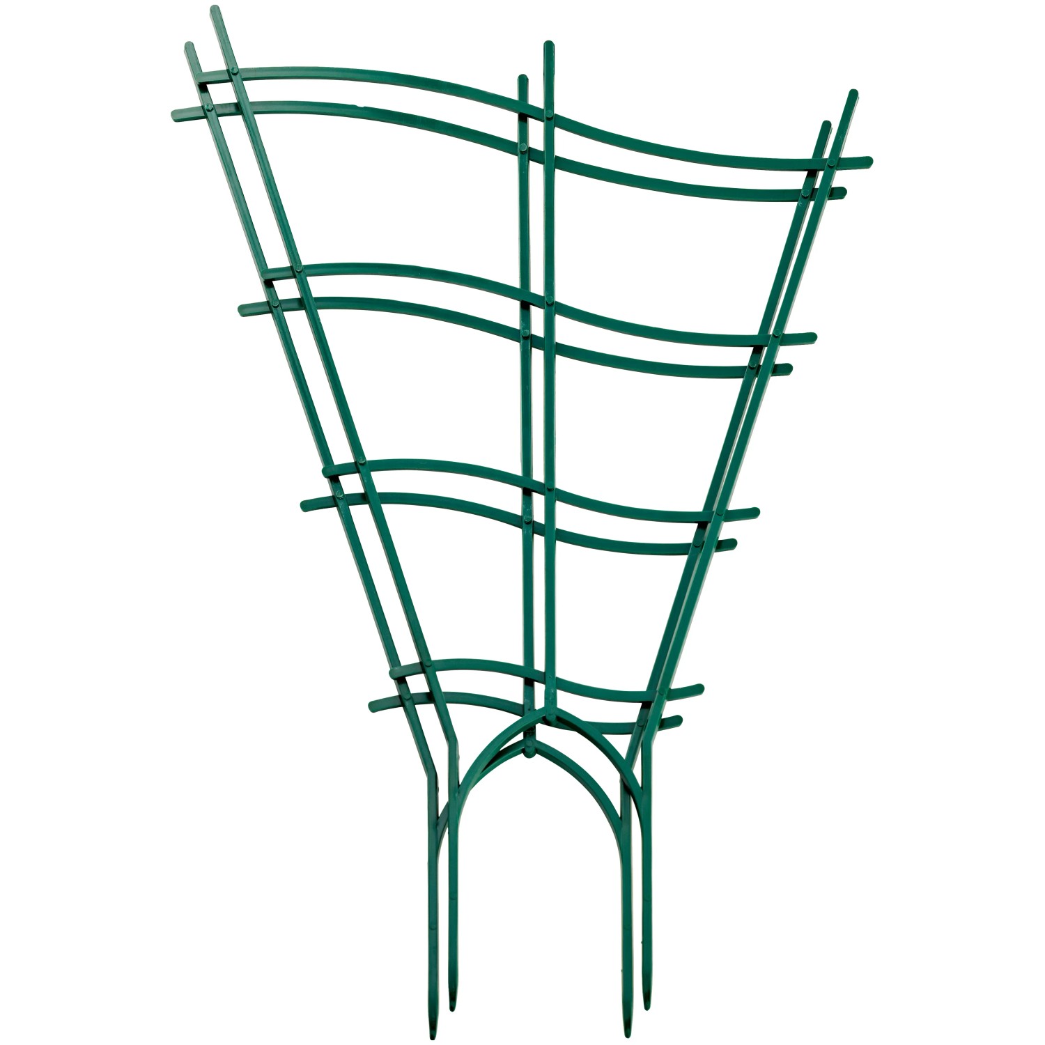 E-shop OBI mriežka na kvety vlnitá 47 cm zelená, 2 ks