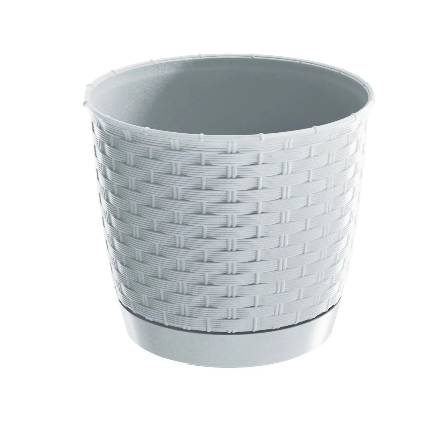 E-shop Prosperplast Kvetináč Ratolla Round 14,5 cm, biely