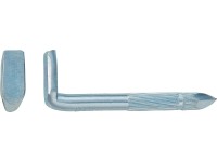 Oceľový hák ryhovaný priemer 3,5 mm x 40 mm pozinkovaný, 7 ks Oceľový hák ryhovaný priemer 3,5 mm x 40 mm pozinkovaný, 7 ks
