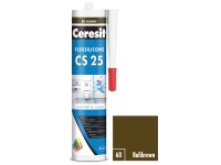CERESIT CS 25 Sanitárny silikón 60 Balibrown 280 ml