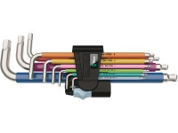 Wera Súprava uhlových kľúčov 3950/9 Hex-Plus Multicolour Stainless 1, 9dielna