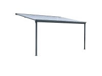 Floraworld Zastrešenie terasy antracitovej 258 x 312 x 303 cm