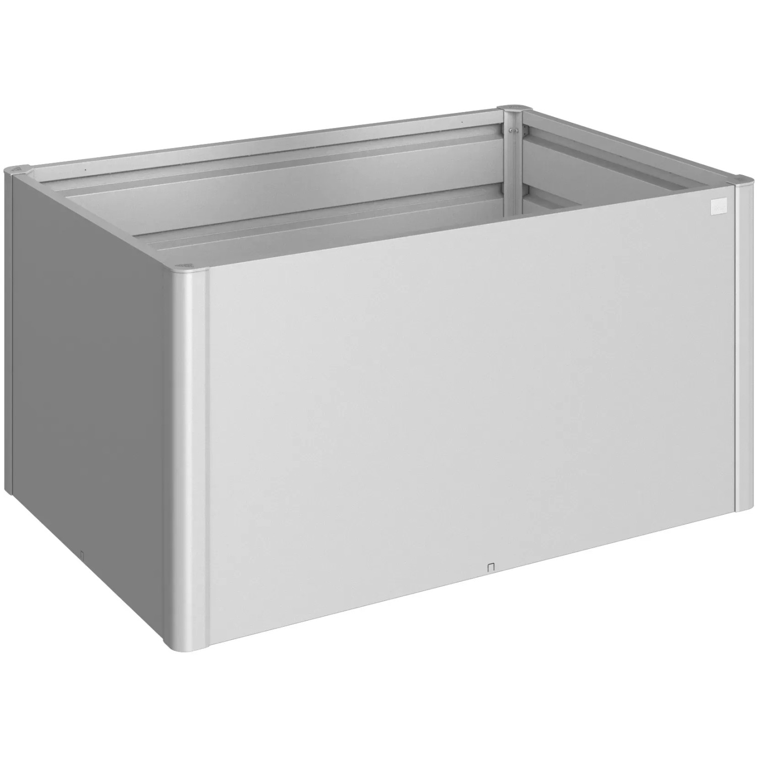 E-shop Biohort Vyvýšený záhon 1,5 x 1 strieborný, 152 x 102 x 77 cm