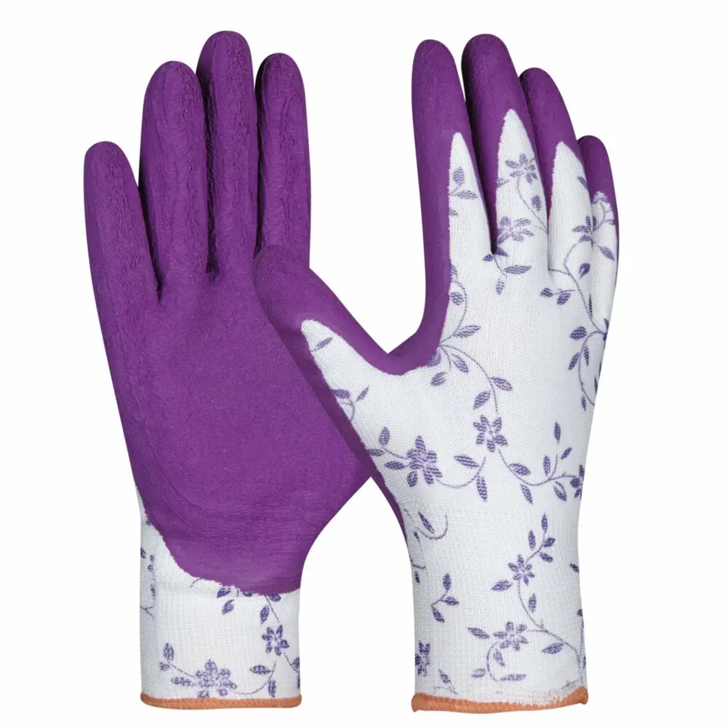 E-shop GEBOL Dámske záhradné rukavice Flower Lila, veľ. 7/S
