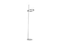 Just Light Stojacia LED lampa Ritus, 21W, 2200lm, oceľová, 159,5 cm