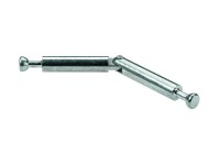 Hettich Spojovací kolík uhlový, pozinkovaná, 4 ks, 88 x 7 mm