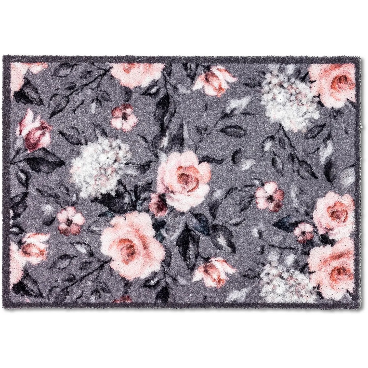 E-shop ASTRA Pure & Soft 50 cm x 70 cm D.007 C.040 kvety sivo-ružová