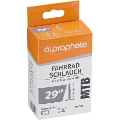 Prophete Duša na MTB koleso 29" x 2-2,35 (50/60-622), ventilček Presta 48 mm