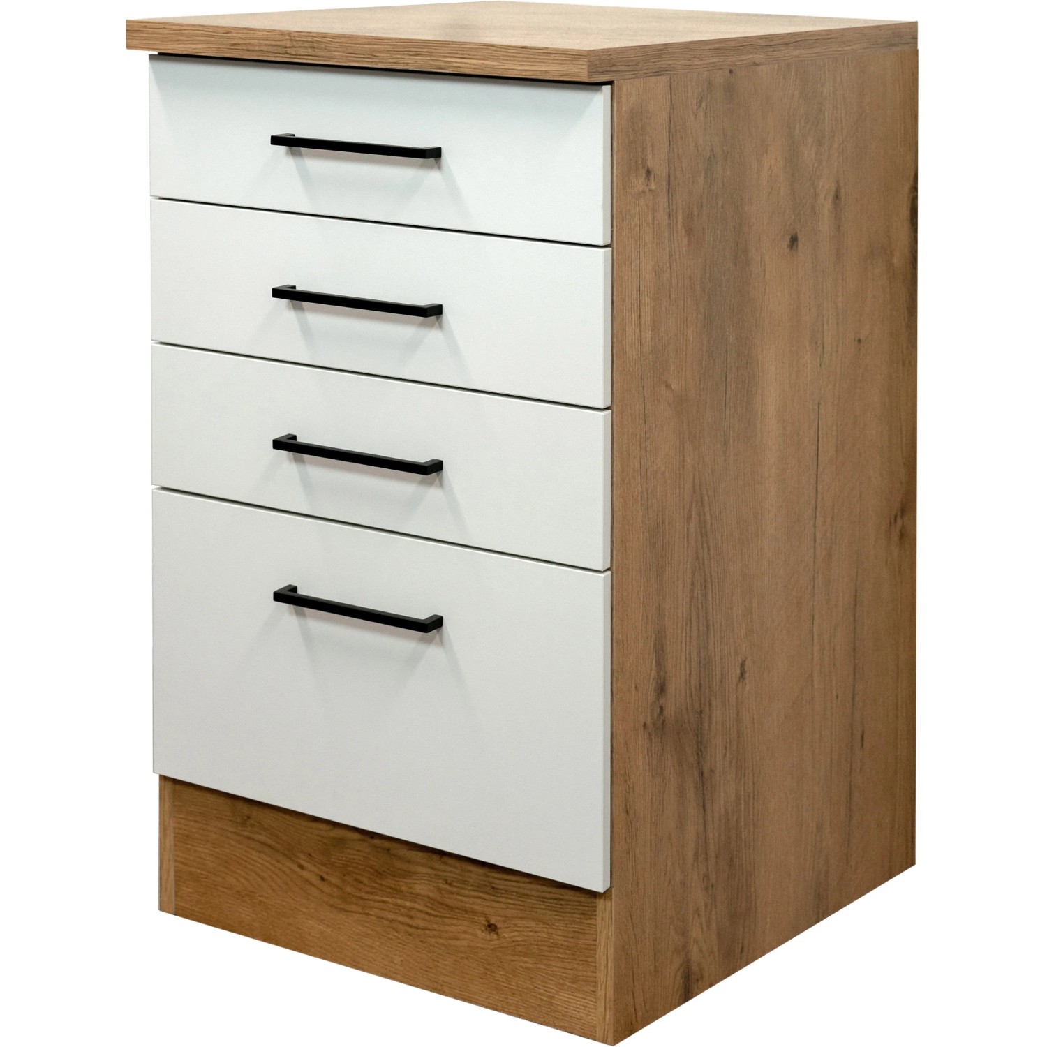 E-shop Flex-Well Kuchynská skrinka Vintea spodná, zásuvky, 50 x 85 x 57,1 cm