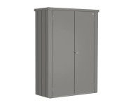 Biohort Záhradná skriňa na terasu Romeo M High kremeňovo sivá 132 x 57 x 181 cm Biohort Záhradná skriňa na terasu Romeo M High kremeňovo sivá 132 x 57 x 181 cm