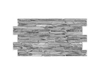 PVC obkladový panel Stone Slate Grey 98 x 50 cm