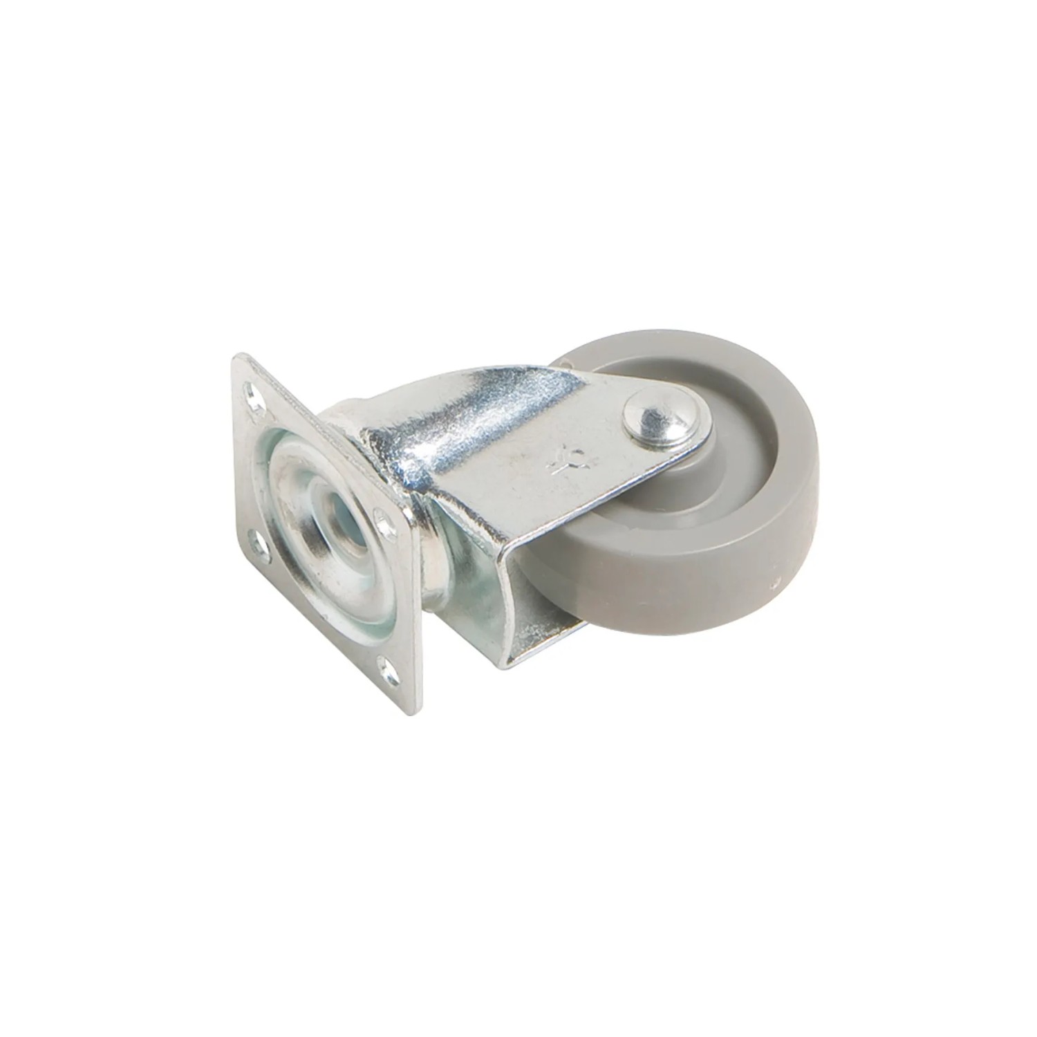 E-shop OBI Otočné nábytkové koliesko s doštičkou a mäkkou obručou, pr. 45 mm, 40 kg