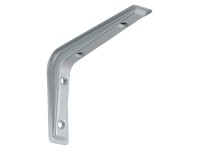 Konzola Alido strieborná, záťaž 16 kg, 120 x 80 mm Konzola Alido strieborná, záťaž 16 kg, 120 x 80 mm