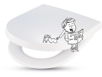 Toaletná doska Gada II s automatickým sklápaním