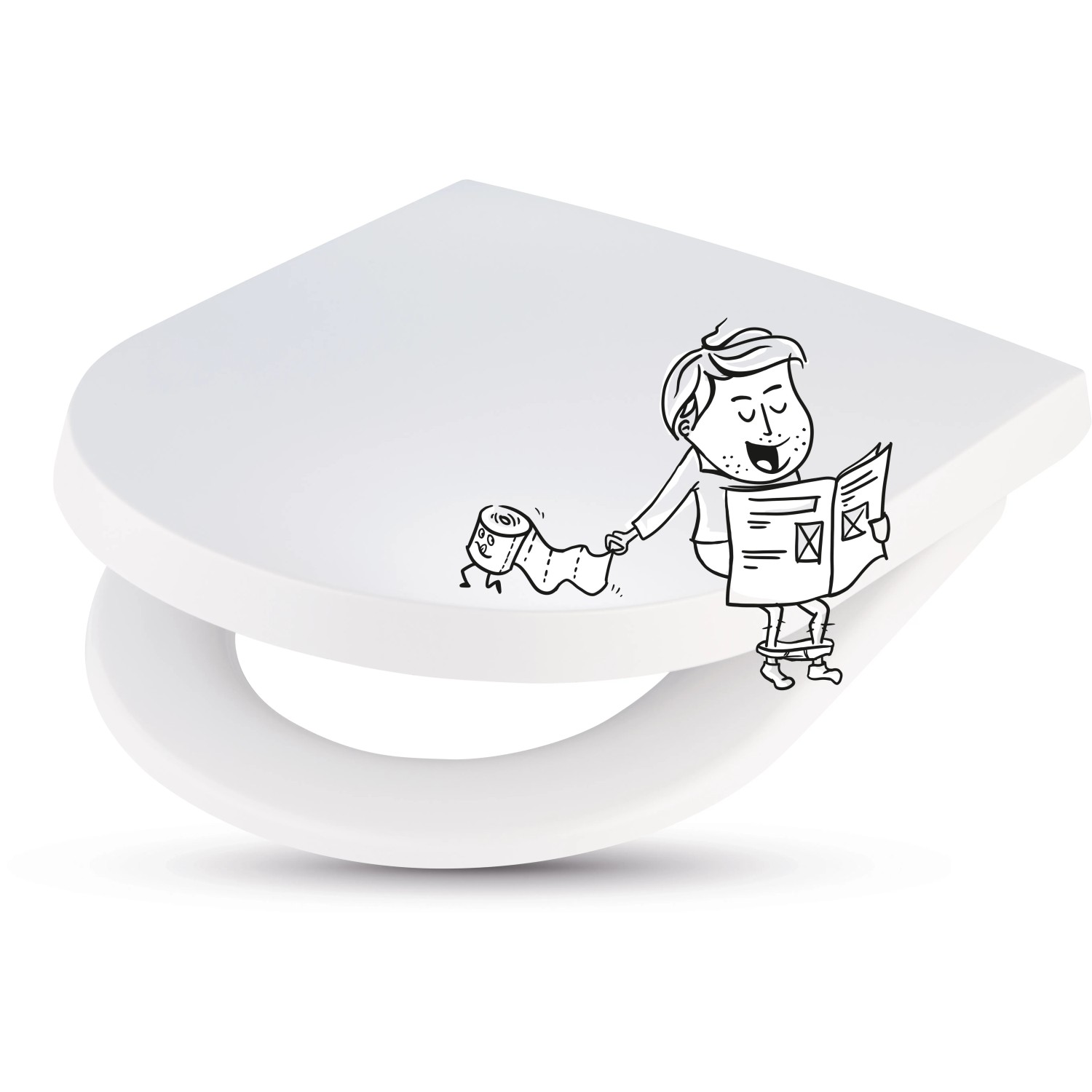 E-shop Toaletná doska Gada II s automatickým sklápaním