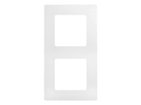 Legrand Dvojnásobný krycí rámček Niloé, biela