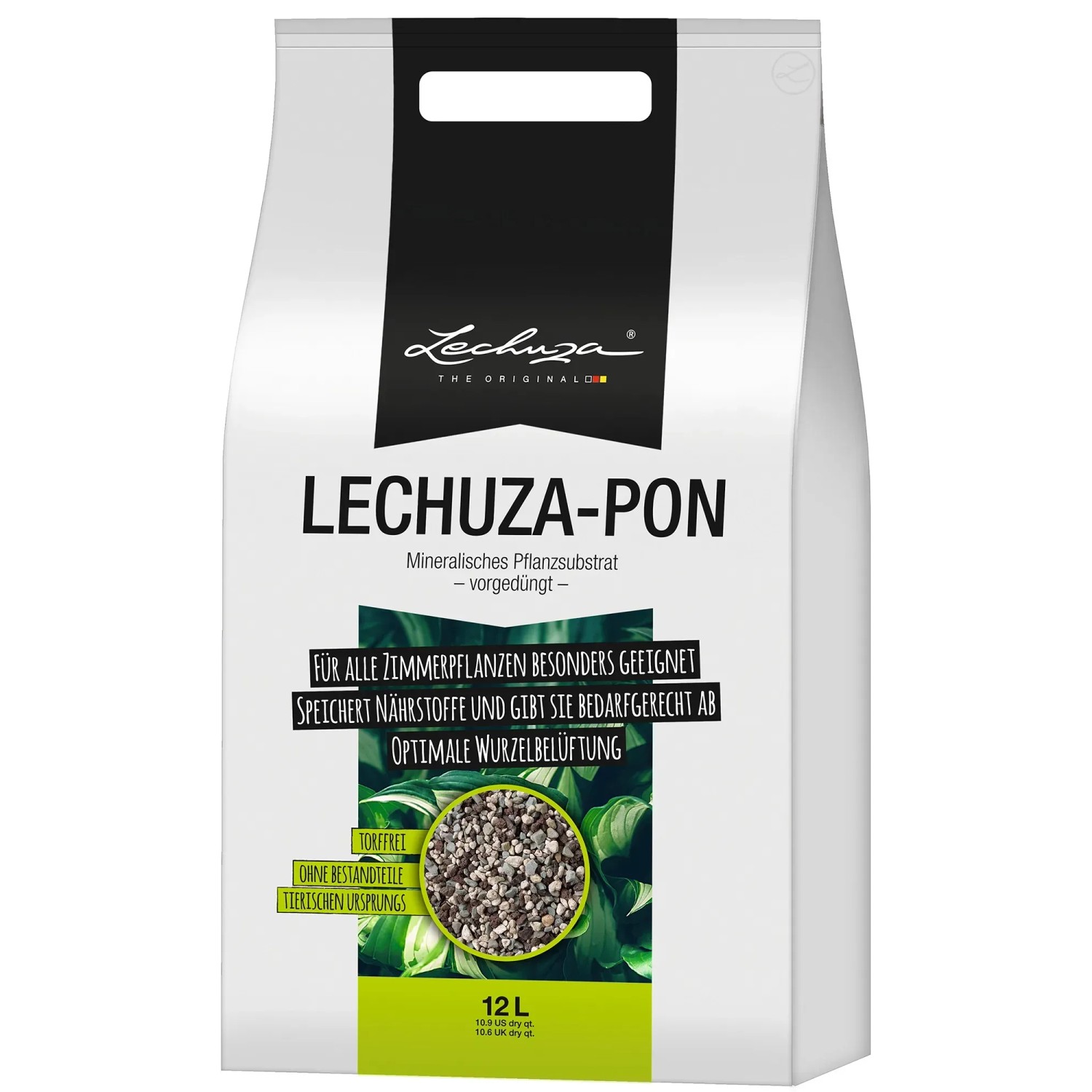 E-shop LECHUZA PON Minerálny substrát pre izbové rastliny 12 l