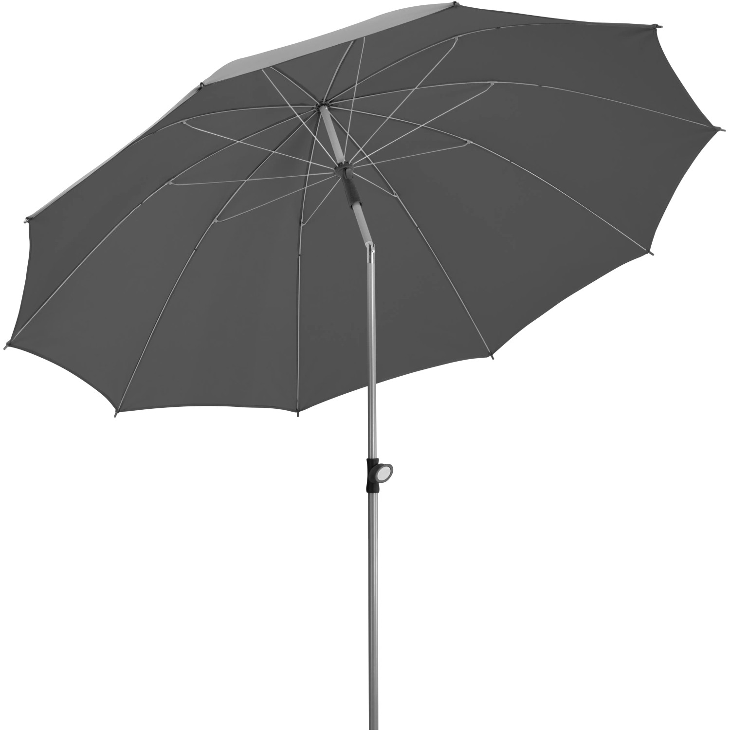 E-shop Schneider Schirme Slnečník Locarno, antracitová, pr. 220 cm