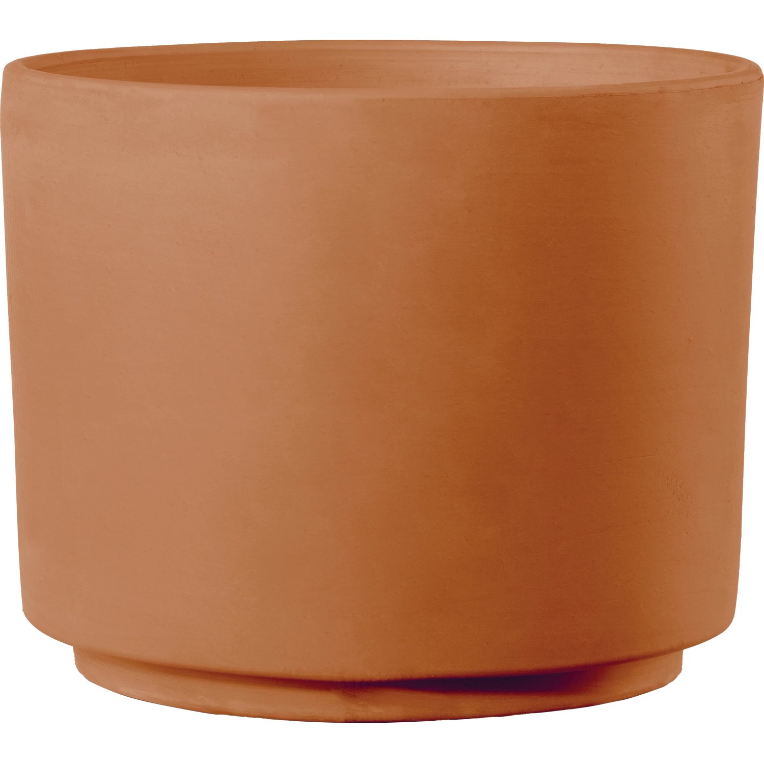 E-shop Deroma Terakotový kvetináč MODUL´O Cyilinder terakotový pr. 25,2 x 20,7 cm