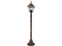 Rabalux Vonkajší stĺpik Toscana, IP43, antická zlatá, pr. 14,5 x 106 cm