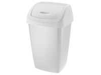 Tontarelli Odpadkový kôš AURORA Swing Bin biela, 19 x 23,5 x 39 cm, 9 l