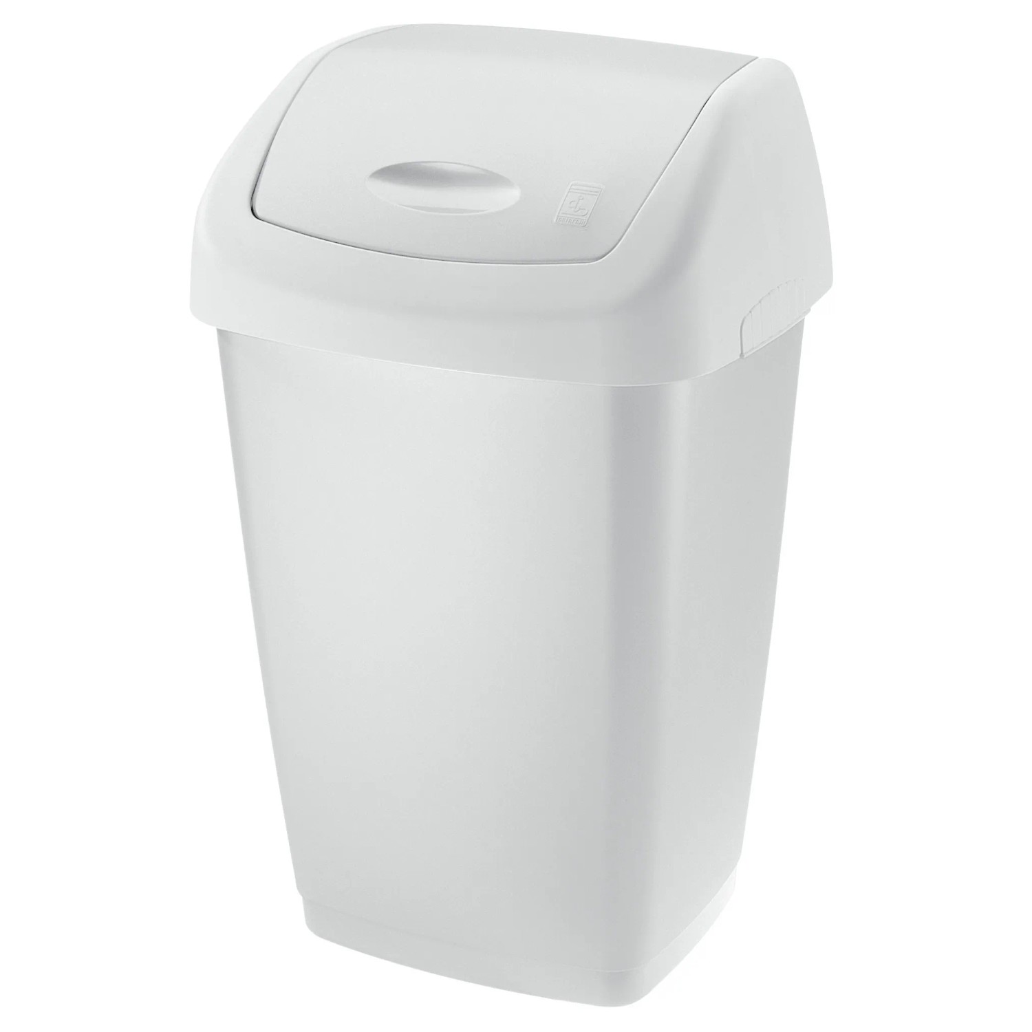 E-shop Tontarelli Odpadkový kôš AURORA Swing Bin biela, 19 x 23,5 x 39 cm, 9 l