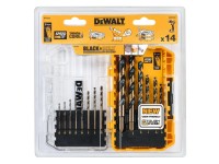 DeWALT Súprava vrtákov do kovu Black&Gold, 14-dielna