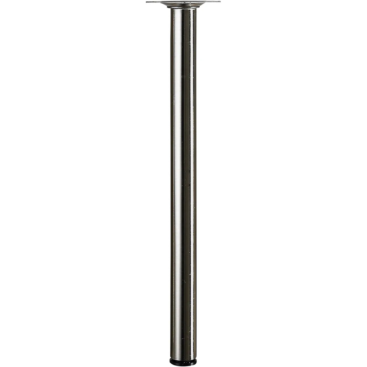 E-shop Hettich Nábytková noha guľatá, nerez, pr. 30 mm x 400 mm