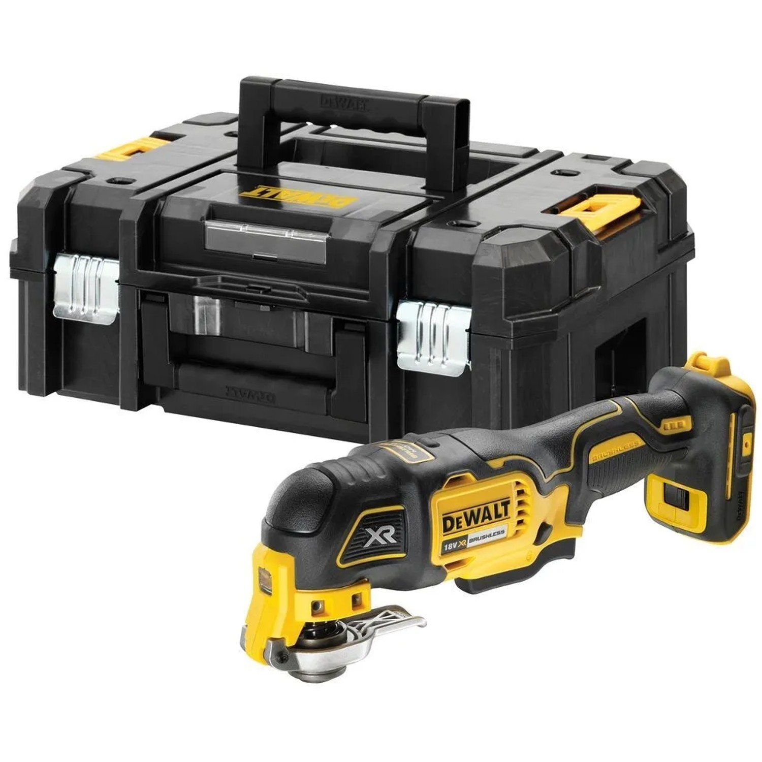 E-shop DeWALT 18V XR Aku bezuhlíková oscilačná multibrúska DCS356NT-XJ Solo + kufor