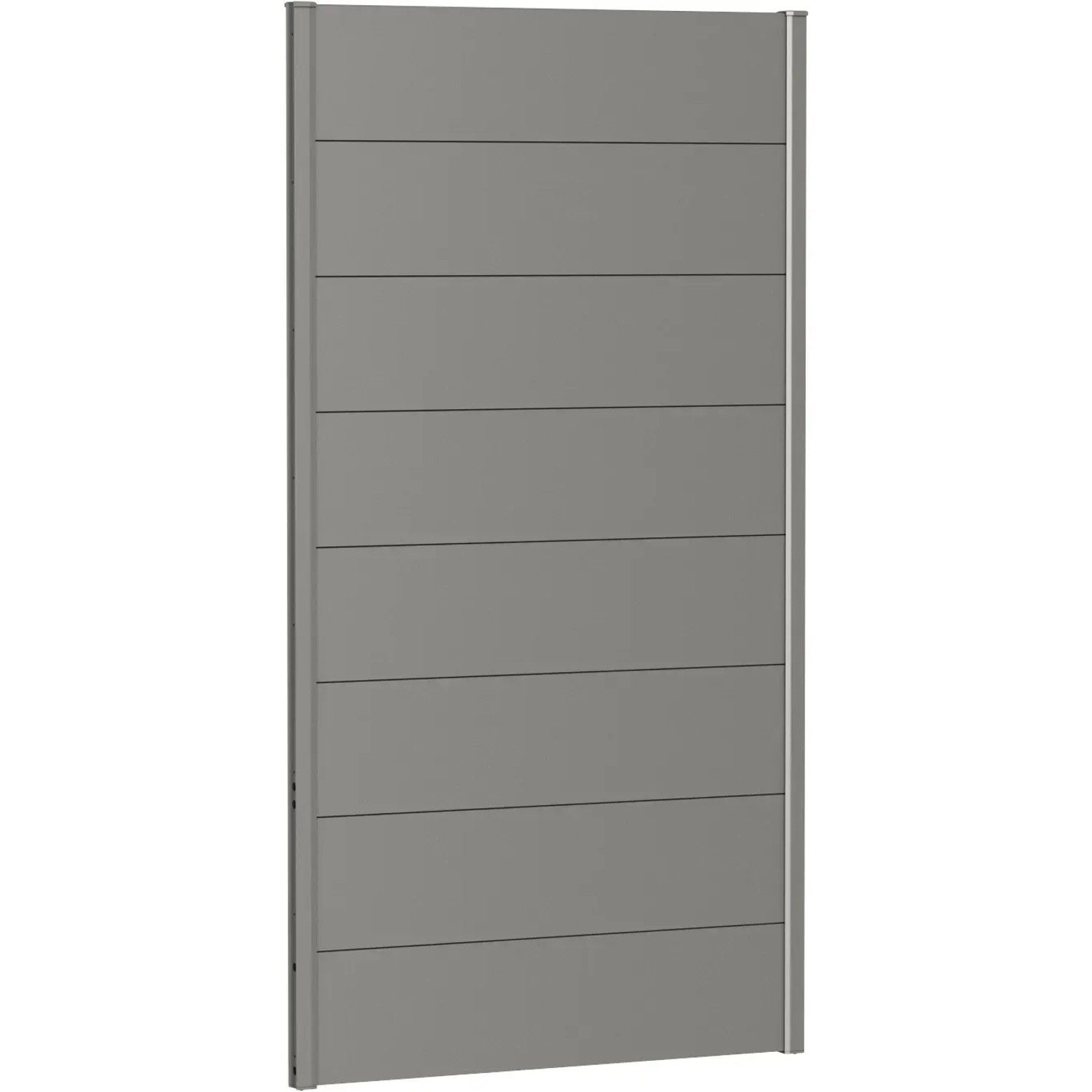 E-shop Biohort Plný plot bez presklenia kremeňovo sivý, 100 x 180 cm