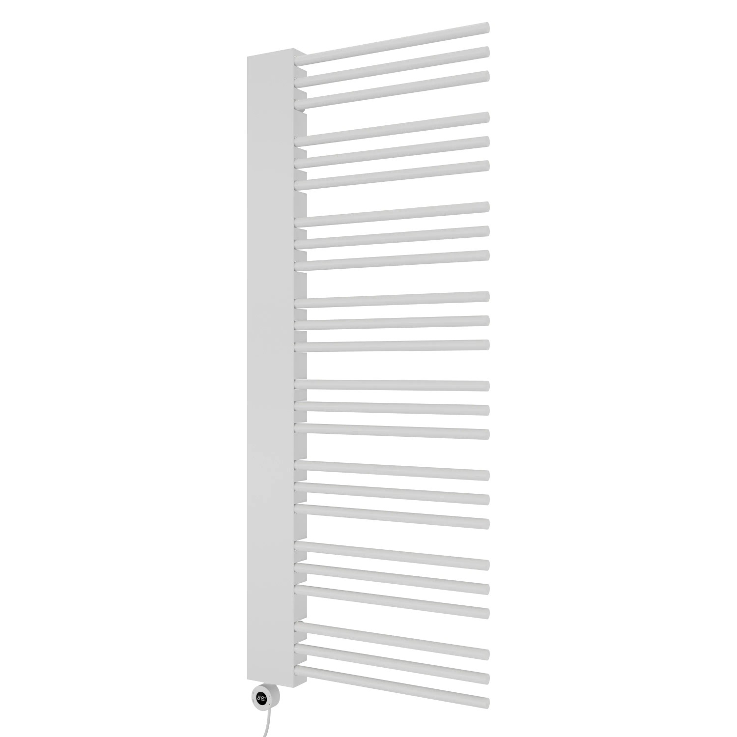E-shop Azur Elektrický kúpeľňový radiátor Rosi Typ 6.1, 700 W, biela, 146 x 60 cm