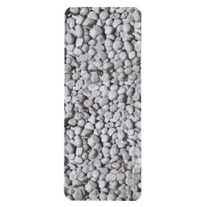 Sivá vložka do vane Kleine Wolke Stepstone, 36x92 cm, s kamenným vzorom pre bezpečné držanie vo vani.