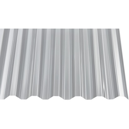 Akrylová doska 1,5 mm "sz" trapézová 76/18 priehľadná 2500 x 1045 mm