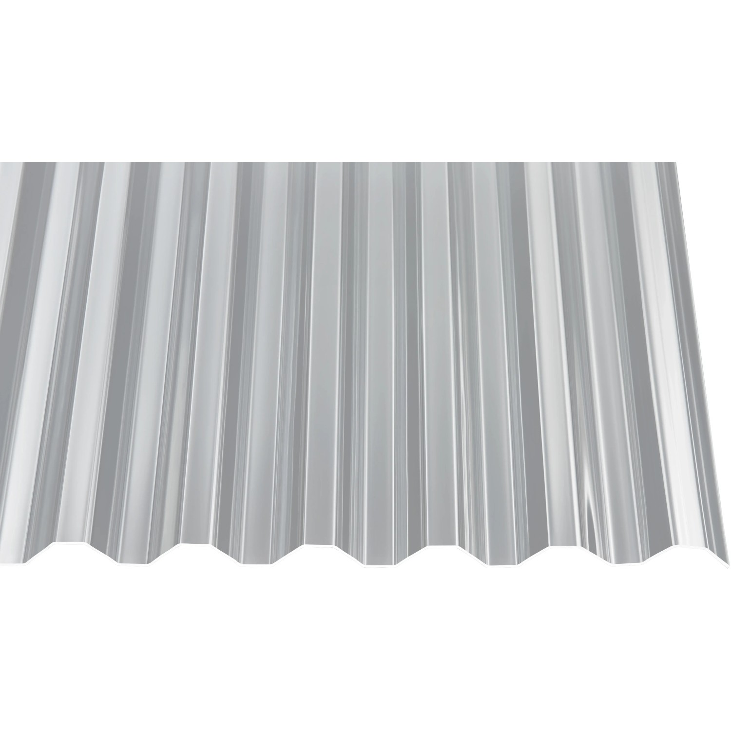 E-shop Akrylová doska 1,5 mm "sz" trapézová 76/18 priehľadná 2000 x 1045 mm