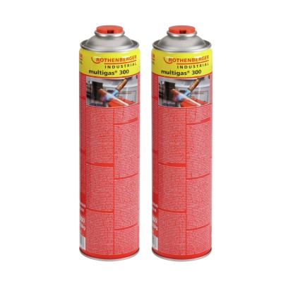 Rothenberger Plynová kartuša Multigas 300 Duopack, 2x 600 ml