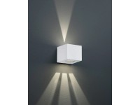 Reality Vonkajšie nást. LED svietidlo Cordoba, mat. biela, 2W, 10 x 10,5 x 9 cm