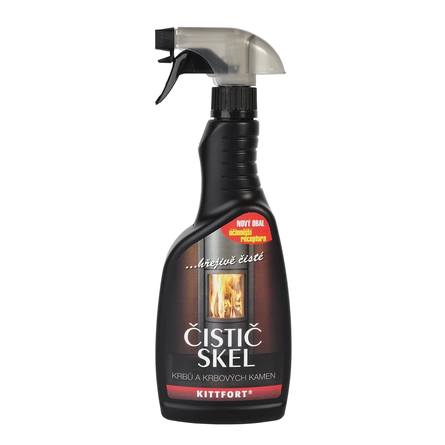 E-shop Kittfort Čistič skiel krbov a kachlí 500 ml