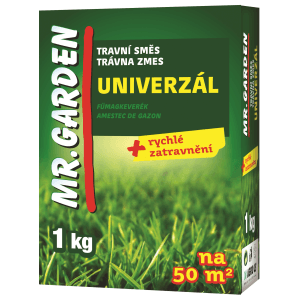 Balenie trávneho semena Mr. Garden Universal, vhodné pre plochu 50 m².