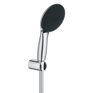 Grohe Vitalio Start 110 ručná sprcha s 2 prúdmi a nástenným držiakom, chrómový vzhľad.