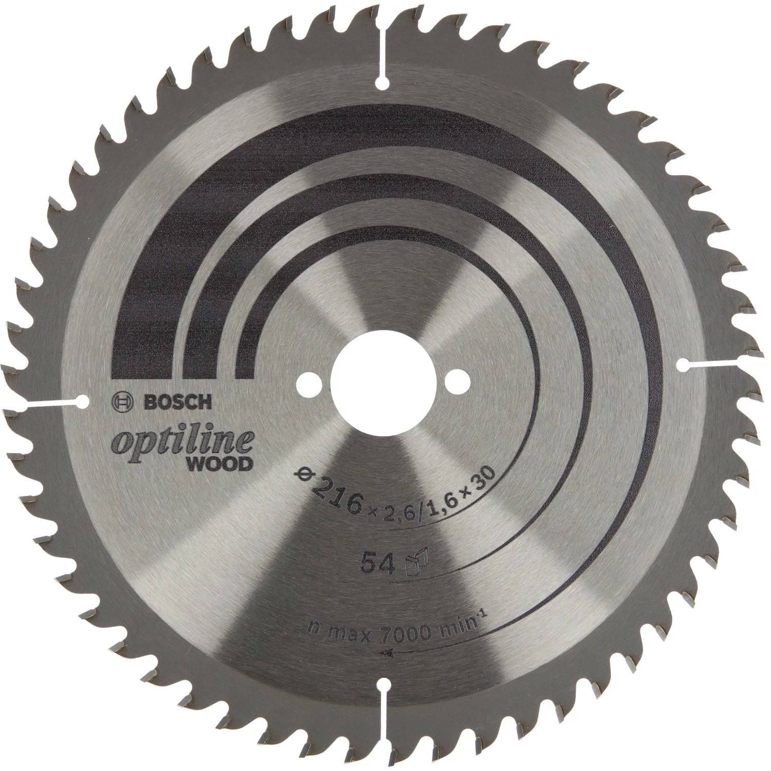 E-shop Bosch Pílový rezný kotúč Optiline Wood, pr. 216 x 30 mm (z54)