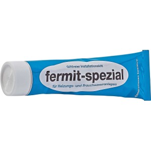 Tuba LUX Dichtpaste 70g, modrá, pre vykurovacie a úžitkové vodovodné systémy.